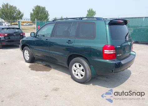 2003 Toyota Highlander Limited V6 z USA, uszkodzony, nr VIN JTEHF21A130141275